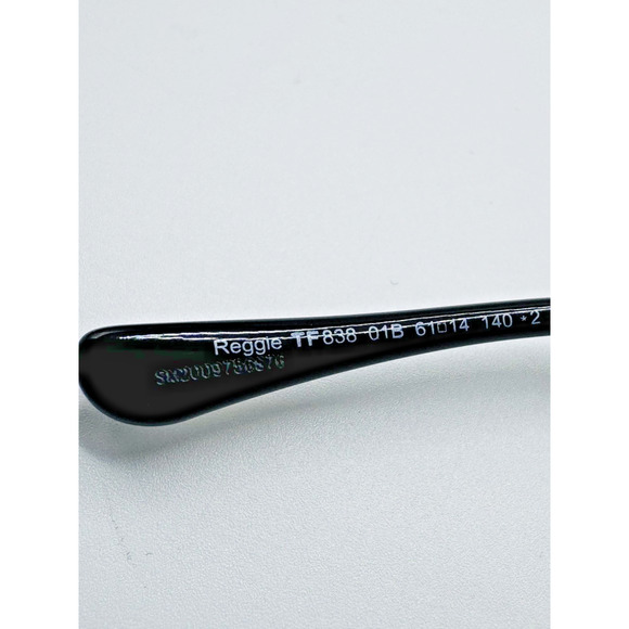 Tom Ford Sunglasses Reggie TF838 01B Black Aviator Frame Brown Gradient Lens New main image 14